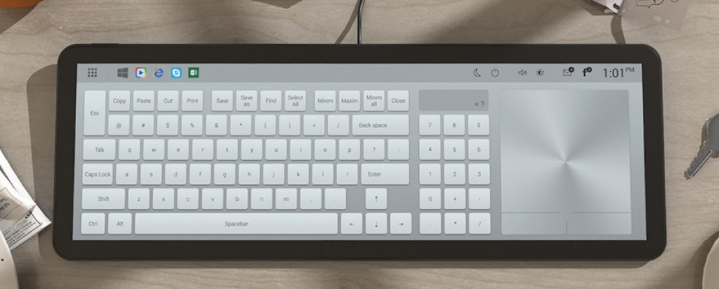 101touch, el primer teclado inteligente